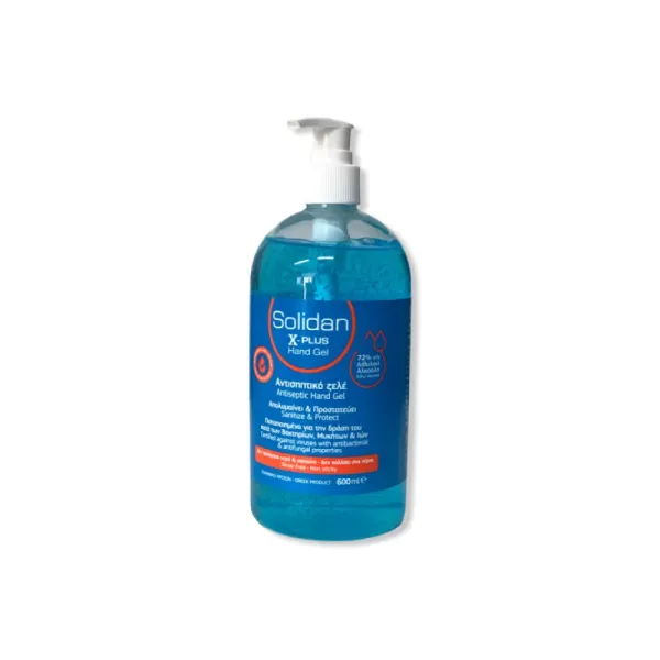 SOLIDAN Αντισηπτικό Gel Χεριών 600Ml Απορρυπαντικά SOLIDAN Αντισηπτικό Gel Χεριών 600Ml Απορρυπαντικά