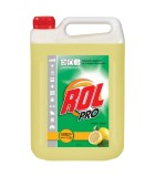 ROL PRO Υγρό Πιάτων Λεμόνι 4Lit 