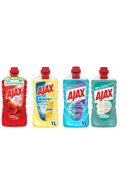 AJAX Υγρό Δαπέδων & Επιφανειών 1Lit AJAX Υγρό Δαπέδων & Επιφανειών 1Lit