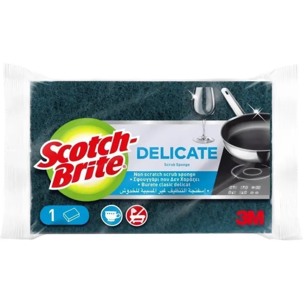 SCOTCH BRITE Delicate Σφουγγάρι Κουζίνας Μπλε SCOTCH BRITE Delicate Σφουγγάρι Κουζίνας Μπλε
