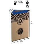 Κάδος Ανακύκλωσης Χάρτινος Τριγωνικός 65Lit Εξοπλισμός - Μηχανήματα Καθαρισμού