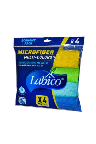 LABICO Microfiber Eco Πανία Καθαρισμού 40x40εκ