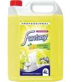 FANTASY Καθαριστικό Υγρό Πιάτων Λεμόνι 4Lit Απορρυπαντικά