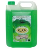 AXION Καθαριστικό Υγρό Πιάτων Πράσινο Μήλο 4Lit Απορρυπαντικά