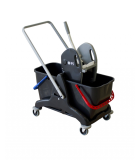 Καρότσι Σφουγγαρίσματος Επαγγελματικό Διπλό 2x25Lit Είδη Καθαρισμού