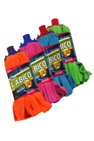LABICO Σφουγγαρίστρα Microfiber Βιδωτή 200γρ