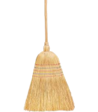 Κονταρόσκουπα Ψάθινη 95εκ Είδη Καθαρισμού