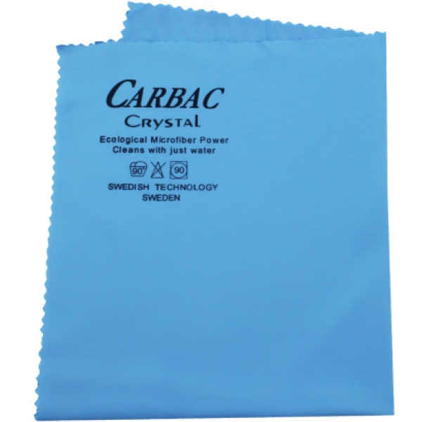 CARBAC Crystal Πανί Τζαμιών 40 x 50εκ Απορρυπαντικά
