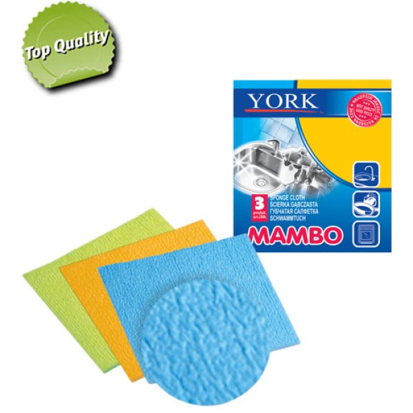 Σπογγοπετσέτες Καθαρισμού 17x17εκ 3Τμχ Είδη Καθαρισμού