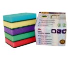 Σφουγγάρι Πιάτων 10x14εκ 5Τμχ Είδη Καθαρισμού