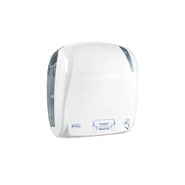 FINEZZA Skin Line Autocut Θήκη Για Χειροπετσέτες Ρολό Λευκή Εξοπλισμός - Μηχανήματα Καθαρισμού