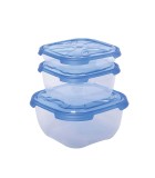 FRESCO Φαγητοδοχείο Tετράγωνο 3Τμχ Χαρτικά - Αναλώσιμα