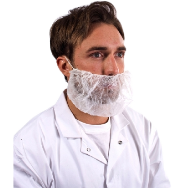 ΝΟΝ WOVEN Κάλυμα Για Μούσι Μιας Χρήσης Λευκό 100Τμχ Χαρτικά - Αναλώσιμα