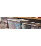 Κουτί Αποθήκευσης Mega Box Mε Ρόδες 32Lit Χαρτικά - Αναλώσιμα