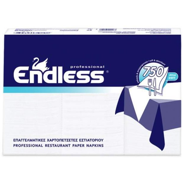 ENDLESS Χαρτοπετσέτα Εστιατορίου 1Φ 24x24εκ Χαρτικά - Αναλώσιμα