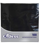 ENDLESS Χαρτοπετσέτα Πολυτελείας Μαύρη 2Φ 38x38εκ Χαρτικά - Αναλώσιμα ENDLESS Χαρτοπετσέτα Πολυτελείας Μαύρη 2Φ 38x38εκ Χαρτικά - Αναλώσιμα