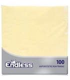 ENDLESS Χαρτοπετσέτα Πολυτελείας Κρεμ 2Φ 38x38εκ Χαρτικά - Αναλώσιμα ENDLESS Χαρτοπετσέτα Πολυτελείας Κρεμ 2Φ 38x38εκ Χαρτικά - Αναλώσιμα