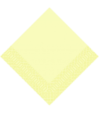 Χαρτοπετσέτα Πολυτελείας Κίτρινη / Γκρι 2Φ 33x33εκ Χαρτικά - Αναλώσιμα