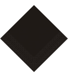 Χαρτοπετσέτα Πολυτελείας Μαύρη 2Φ 33x33εκ Χαρτικά - Αναλώσιμα