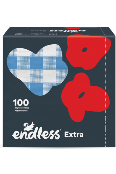 ENDLESS Extra Χαρτοπετσέτα 1Φ 33x33εκ