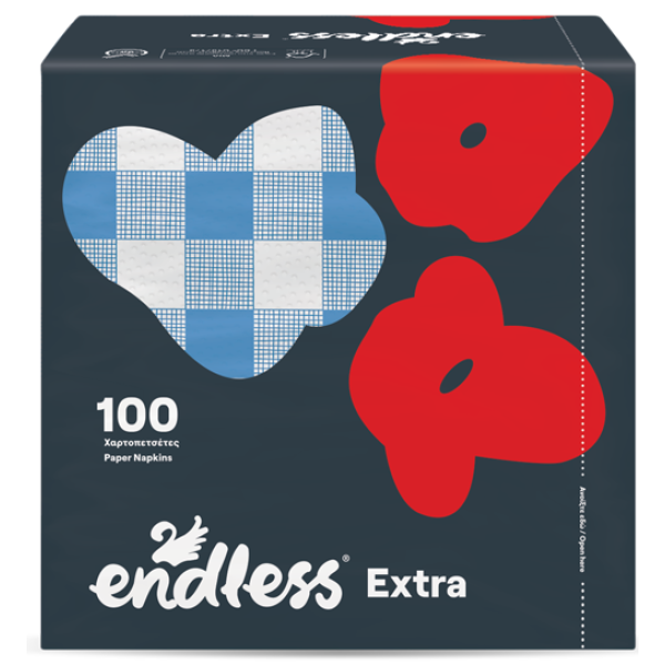 ENDLESS Extra Χαρτοπετσέτα 1Φ 33x33εκ Χαρτικά - Αναλώσιμα