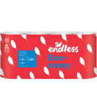 ENDLESS Economy Χαρτί Υγείας 2Φ 8 Ρολά Χαρτικά - Αναλώσιμα ENDLESS Economy Χαρτί Υγείας 2Φ 8 Ρολά Χαρτικά - Αναλώσιμα