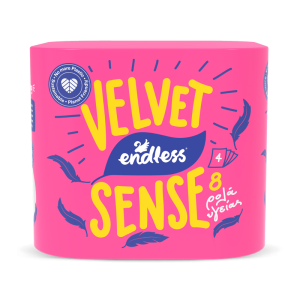 Endless Χαρτί Υγείας Earth Velvet Sense 4Φ 8 Ρολά Endless Χαρτί Υγείας Earth Velvet Sense 4Φ 8 Ρολά Χαρτικά - Αναλώσιμα