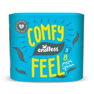 Endless Χαρτί Υγείας Comfy Feel 3Φ 8 Ρολά 